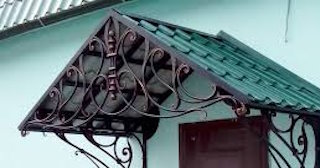 Козырьки из металлочерепицы от 1799 рублей в Стерлитамаке - НавесыСтм