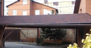 Навесы из мягкой кровли Стерлитамак, цена от 3544 руб.